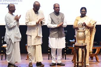 President Droupadi Murmu Marks Akshaya Patra’s 5 Billion Meal Milestone at 25-Year Celebration