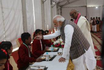 Akshaya Patra Celebrated Serving of 3 Billionth Meal